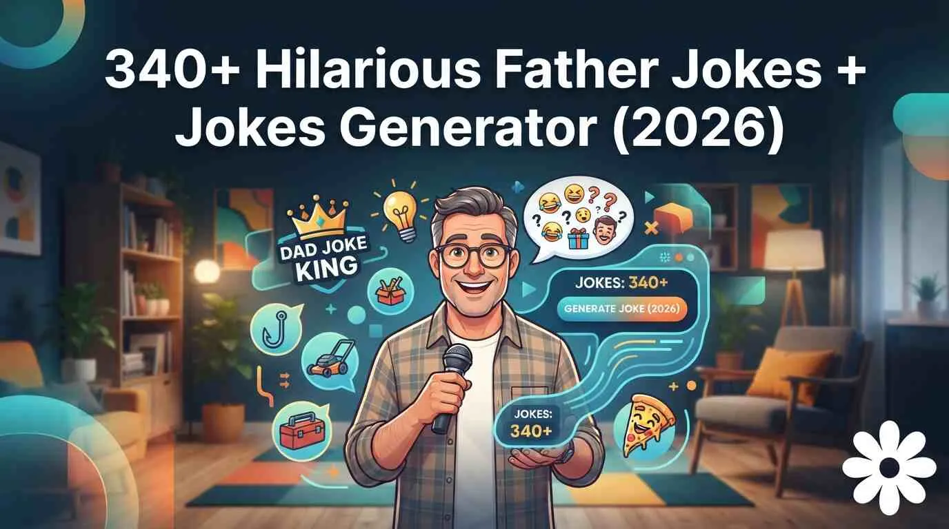 340+ Hilarious Father Jokes + Jokes Generator (2026)