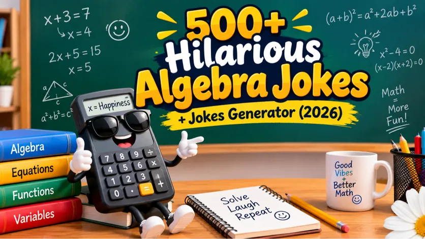 Algebra Jokes with Jokes Generator