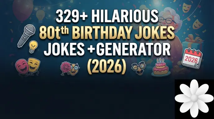 hilarious 80th birthday jokes with jokes generator