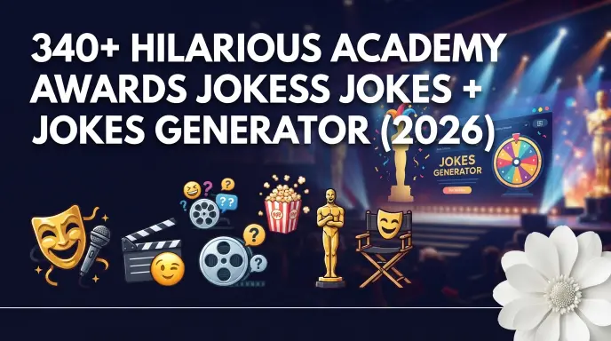 hilarious academy awards jokes with jokes generator