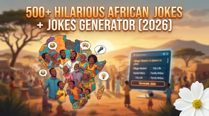 Hilarious African Jokes with Jokes Generator
