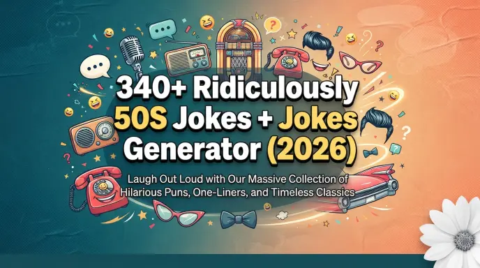 ridiculously 50s jokes with jokes generator