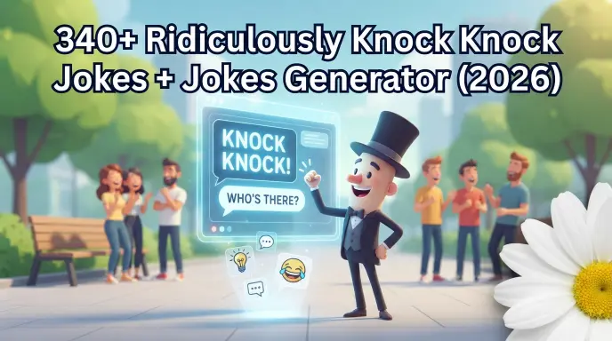 Knock Knock Jokes with Jokes Generator